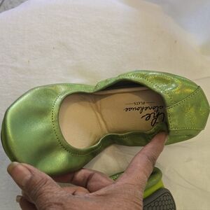 Never Worn The Storehouse Flats In Green Color Size 5